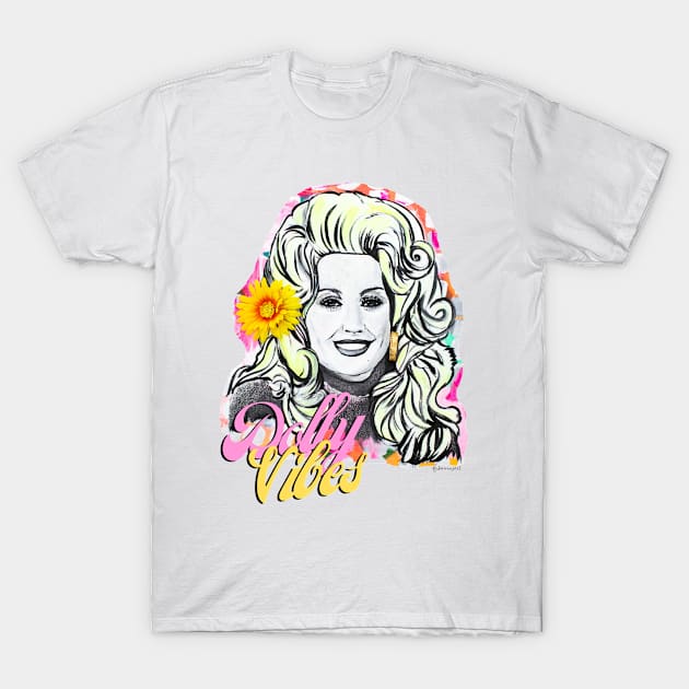 The Queen of Country T-Shirt by JJ Barrows 